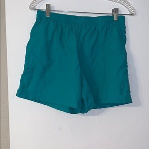 TEAL Columbia Athletic Shorts